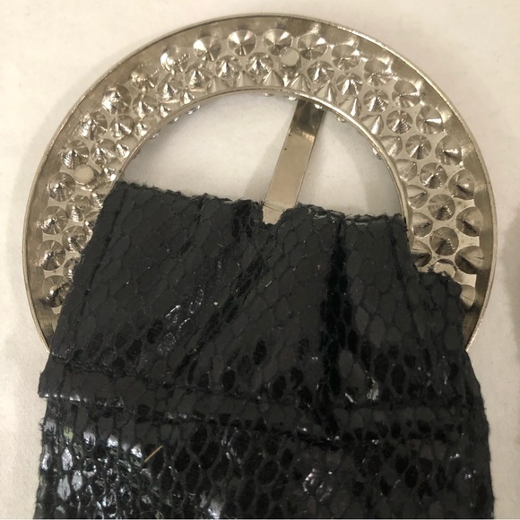 Rhinestone Buckle Cloth Belt - Picture 8 of 12